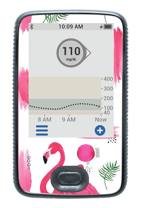 Flamingo Dexcom G6 Receiver Screen Protector | Diabetes Accessories & Stickers Shop - PEP ME UP ...