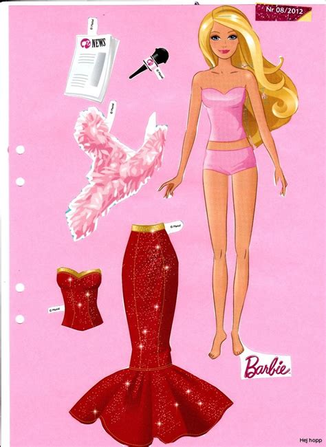 ॣ•͈ᴗ•͈ ॣ) BARBIE | Paper dolls clothing, Barbie paper dolls, Paper doll ...