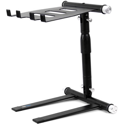 Digistand LPT01 Folding DJ Laptop Stand (Black) MXW43722 B&H