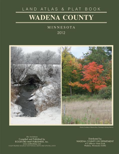 Minnesota - Wadena County Plat Map & GIS - Rockford Map Publishers