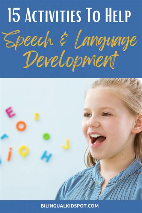 15 Activities To Encourage Language Development Kids