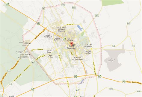 Buraydah Map