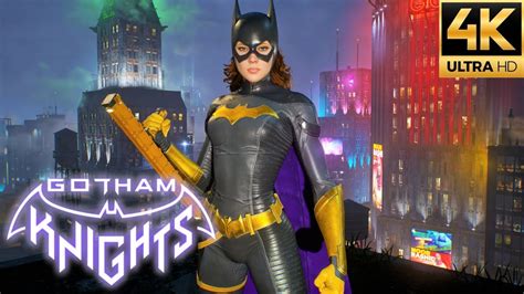 Gotham Knights - Batgirl Knightwatch Suit Free Roam Gameplay (4K) - YouTube