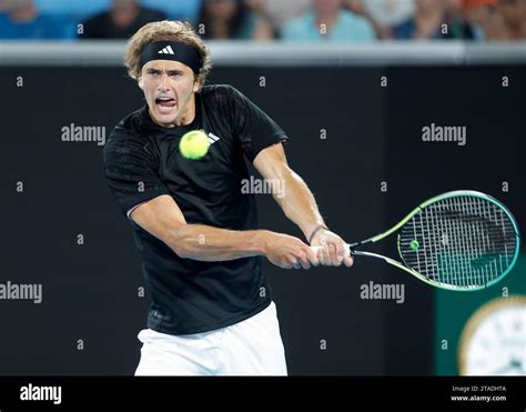 Alexander Zverev (GER), Australian Open 2023, Melbourne Park, Melbourne ...