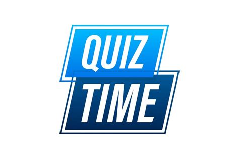 Quiz Time Icon, Emblem, Label Vector Ill Graphic by DG-Studio · Creative Fabrica