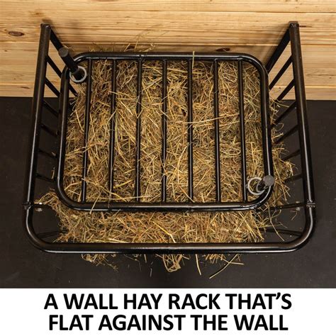 Easy-Up® Flat Wall Slow Feed Floor Hay Rack | Schneiders Saddlery