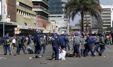 Zimbabwe news today: ‘Unjustifiable, cruel and barbaric’ police turn on protestors - World ...