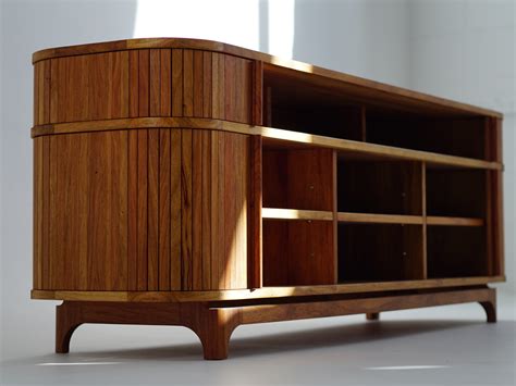 Tambour Door Cabinet by MWP Furniture Design | Handkrafted