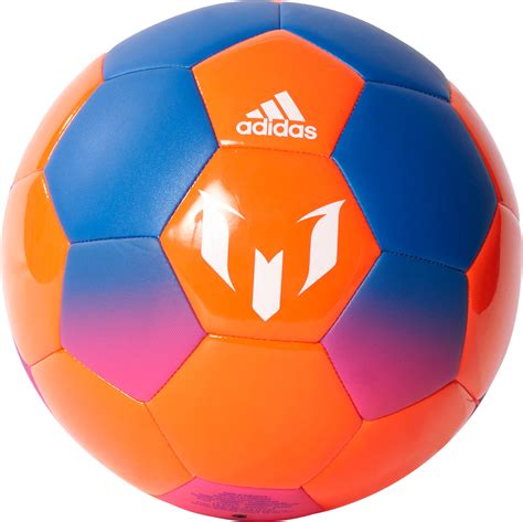 adidas Messi Soccer Ball - Blue adidas Soccer Balls