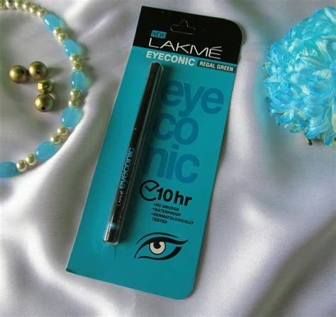 Lakme Eyeconic Kajal Regal Green Review - Cosmetics Arena