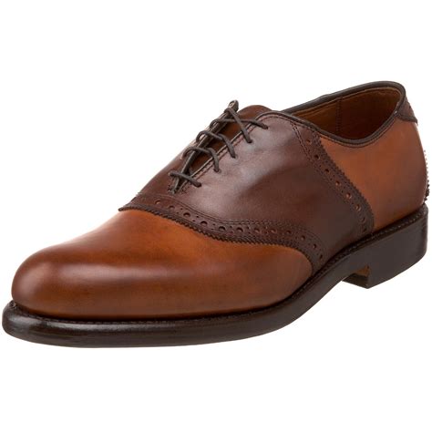 Allen Edmonds Mens Shelton Saddle Shoe in Brown for Men (walnut/brown ...