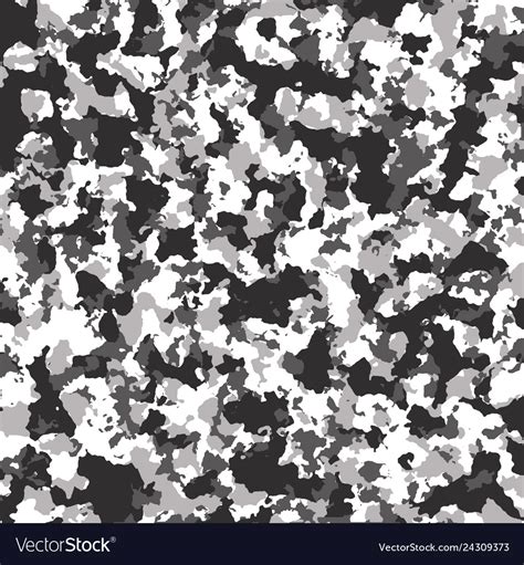 Grey military camouflage background Royalty Free Vector