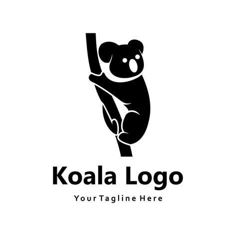 koala vector logo 8222189 Vector Art at Vecteezy