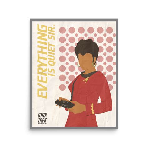 Star Trek: The Original Series Uhura Premium Matte Paper Poster | Star ...