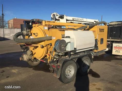 2015 VERMEER 1025 CFM VX50-500 Hydrovac Trailers