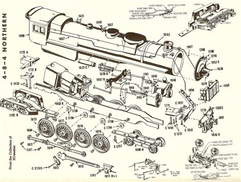 Steam Locomotive Lionel Parts List And Exploded Diagrams Lio