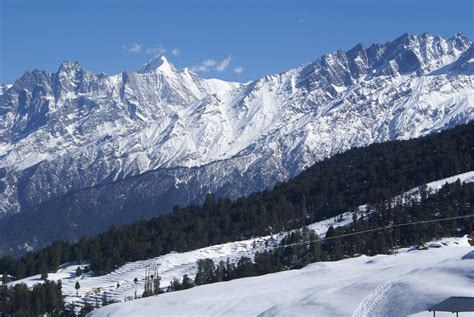 Free download | HD wallpaper: auli hills, himalaya, badri mountain, snow, cold temperature ...