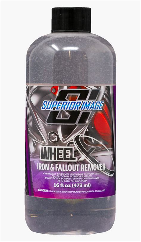 Wheel X Iron Fall Out Remover & Wheel Cleaner - Bottle, HD Png Download , Transparent Png Image ...