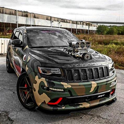 Custom Blown Camo SRT Jeep Grand Cherokee | Jeep cars, Jeep srt8, Jeep grand cherokee srt