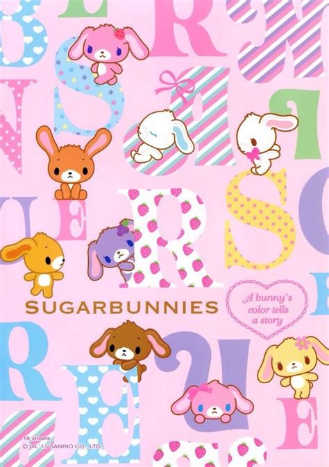 Sugarbunnies Sanrio Characters, Cute Characters, Cute Animal Drawings, Cartoon Drawings, Sanrio ...