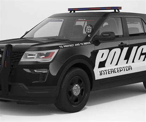 ArtStation - Ford Explorer 2019 Police | Resources