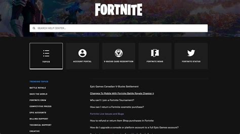 How to contact Epic Games support for Fortnite as of 2023