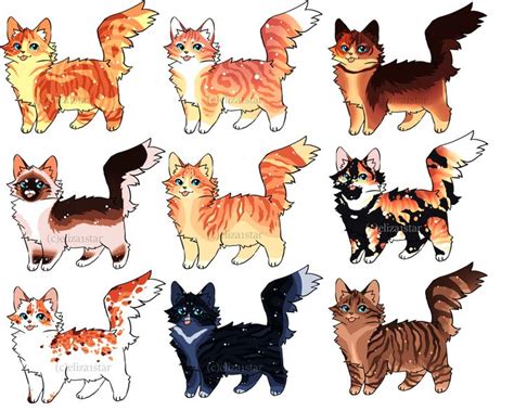 Cat Adopts 14 [300pts/3$ - OPEN} by Chintzy-Adopts | Warrior cats art, Warrior cats fan art ...