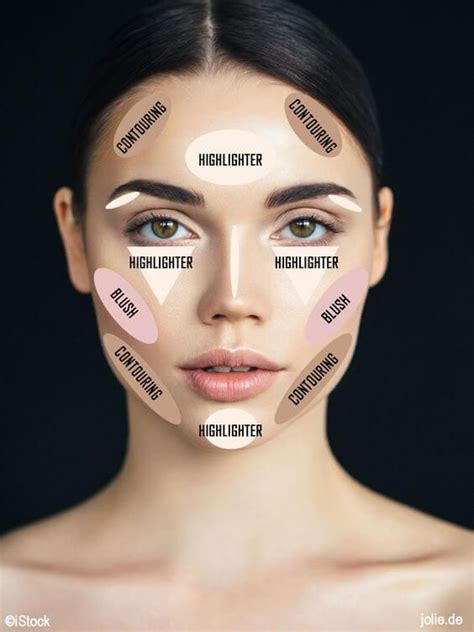 Face contouring areas explained. Contrary to popular belief, you don't need a whole arsenal of ...