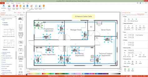 Network Diagram Floor Plan - floorplans.click