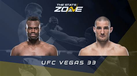 MMA Preview – Uriah Hall vs Sean Strickland at UFC Vegas 33 - The Stats Zone