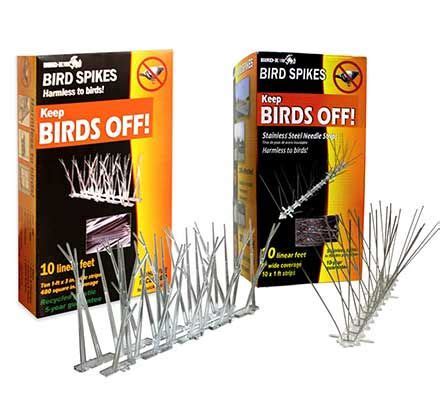 Bird Spikes | Bird Deterrent & Repellent Spikes | Bird-X | Spike, Bird, Bird deterrents