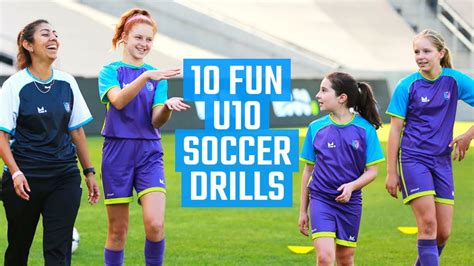 10 Best U10 Soccer Drills | Fun Soccer Drills for Kids