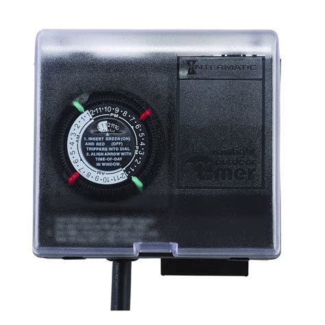 Intermatic P1131 Heavy-Duty Above Ground Pool Pump Timer with Twist ...