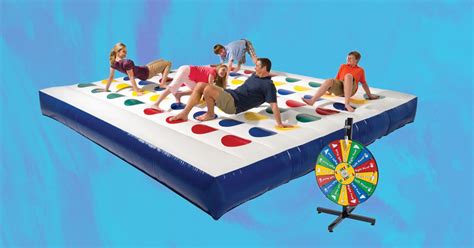 This Giant Inflatable Twister Board Is The Game Your Next Party Needs