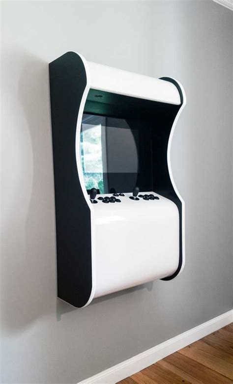 Wall-mounted Arcade | Diy arcade cabinet, Arcade room, Arcade cabinet plans