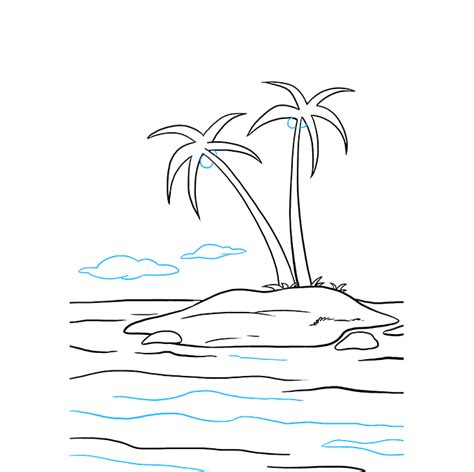 How to Draw an Island – Really Easy Drawing Tutorial