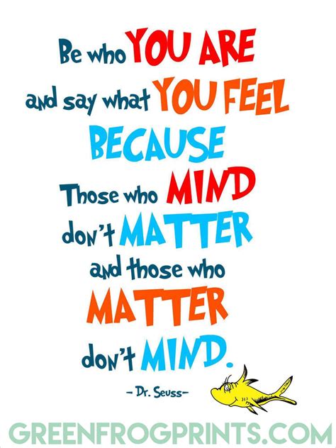 Dr Seuss Printable Quotes