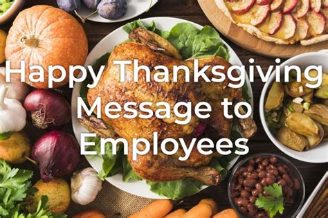 30+ Thanksgiving Message to Employees | Styiens