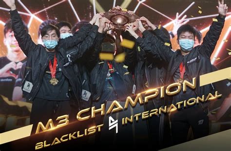 Blacklist International win the MLBB M3 World Championship - Dot Esports