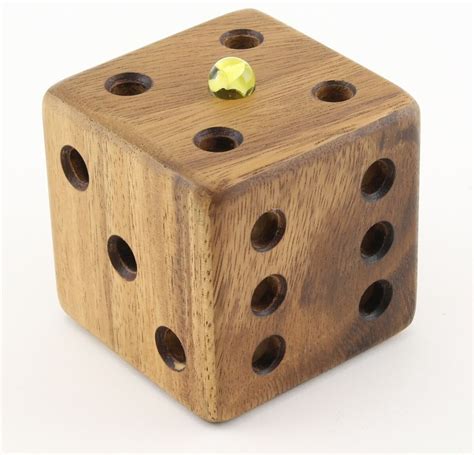 Magic Dice Cube - Wooden Brain Teaser Puzzle | Brain teaser puzzles, Cube puzzle, Wooden