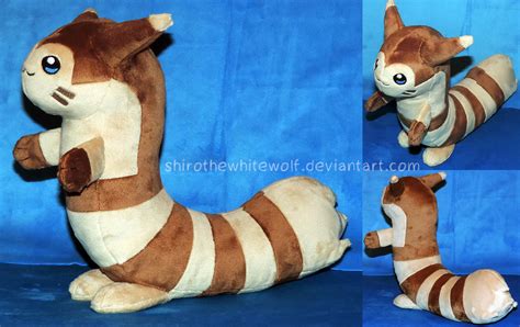 [PLUSH] Furret by ShiroTheWhiteWolf on DeviantArt