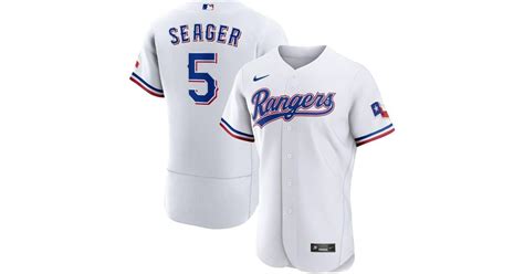 Nike Corey Seager White Texas Rangers Home Authentic Player Jersey for ...