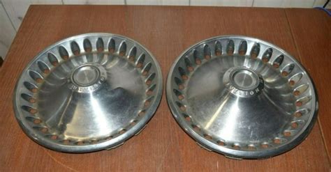 2 Vintage 1960's Plymouth Division 14" Inch Hubcaps Wheel Covers ...