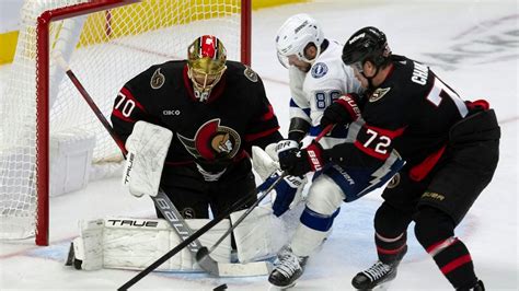 Lightning fall to Senators, suffer second straight loss on the road