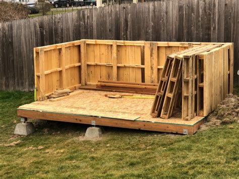 How To Build a Pallet Potting Shed for Your Backyard | Pallet shed, Pallet shed plans, Potting shed