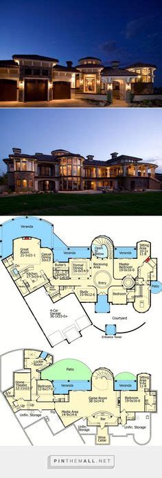 Crazy Ass McMansion Floor Plans