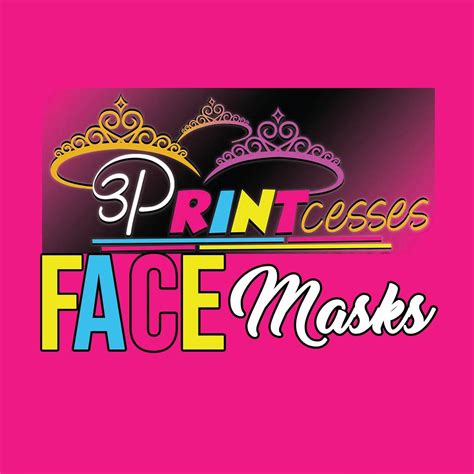 ThreePrintcesses Face Masks - Home