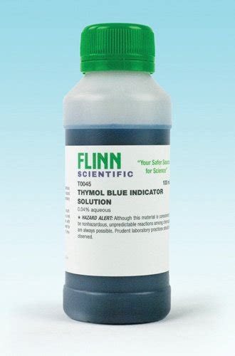 Thymol Blue Solution, 100 mL | Flinn Scientific