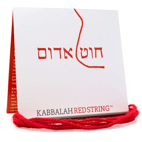 Buy MIZZE Made for LuckThe Original Kabbalah Red String Bracelet from ...