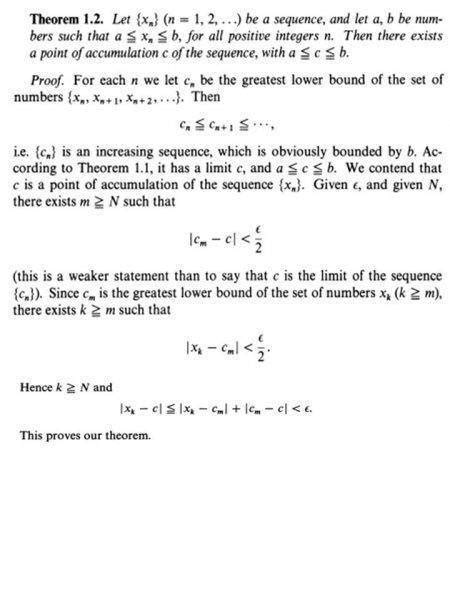 Question about Bolzano-Weierstrass Theorem Proof